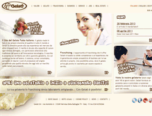 Tablet Screenshot of gelatisrl.it